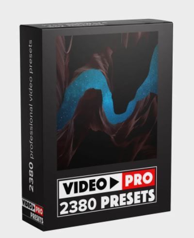 2380个多类型风格电影视频调色LUTs预设合集Video Presets LUTS