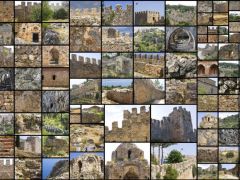 111张来自奥斯曼城堡的废墟的参考图片集ALANYA RUINS