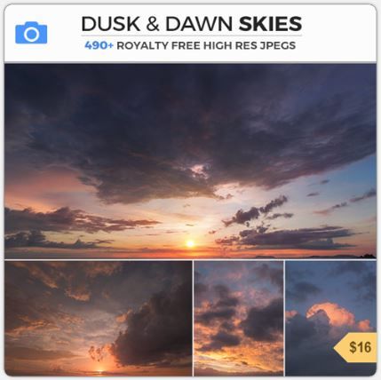493张高清黄昏与黎明的天空图片素材集DUSK & DAWN SKIES