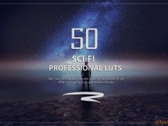50个科幻效果 LUT 和 LR预设包Sci-Fi LUTs and Presets Pack